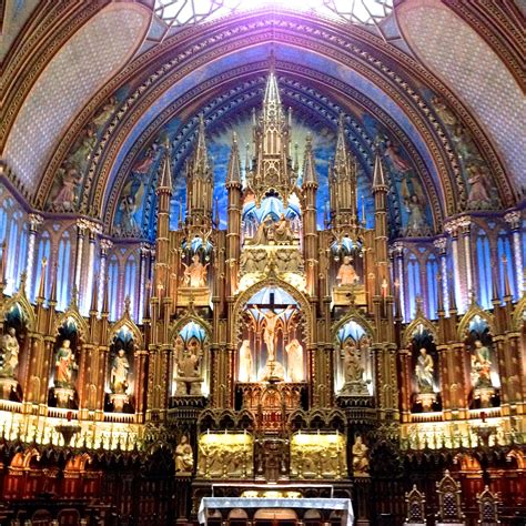 old montreal notre dame basilica.